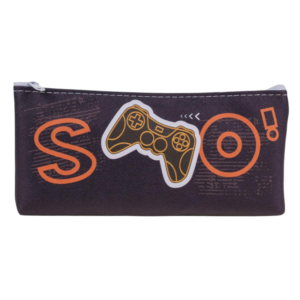 Пенал-косметичка "Джойстик" синий с красным