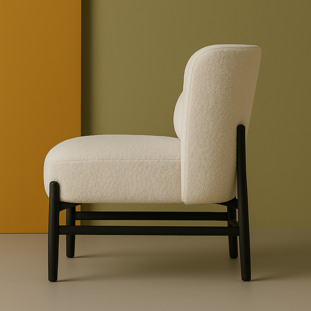 Дизайнерское кресло SIMON барашек 230