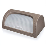 Хлебница "Elegance" с прозрачной крышкой цвет в ассортименте