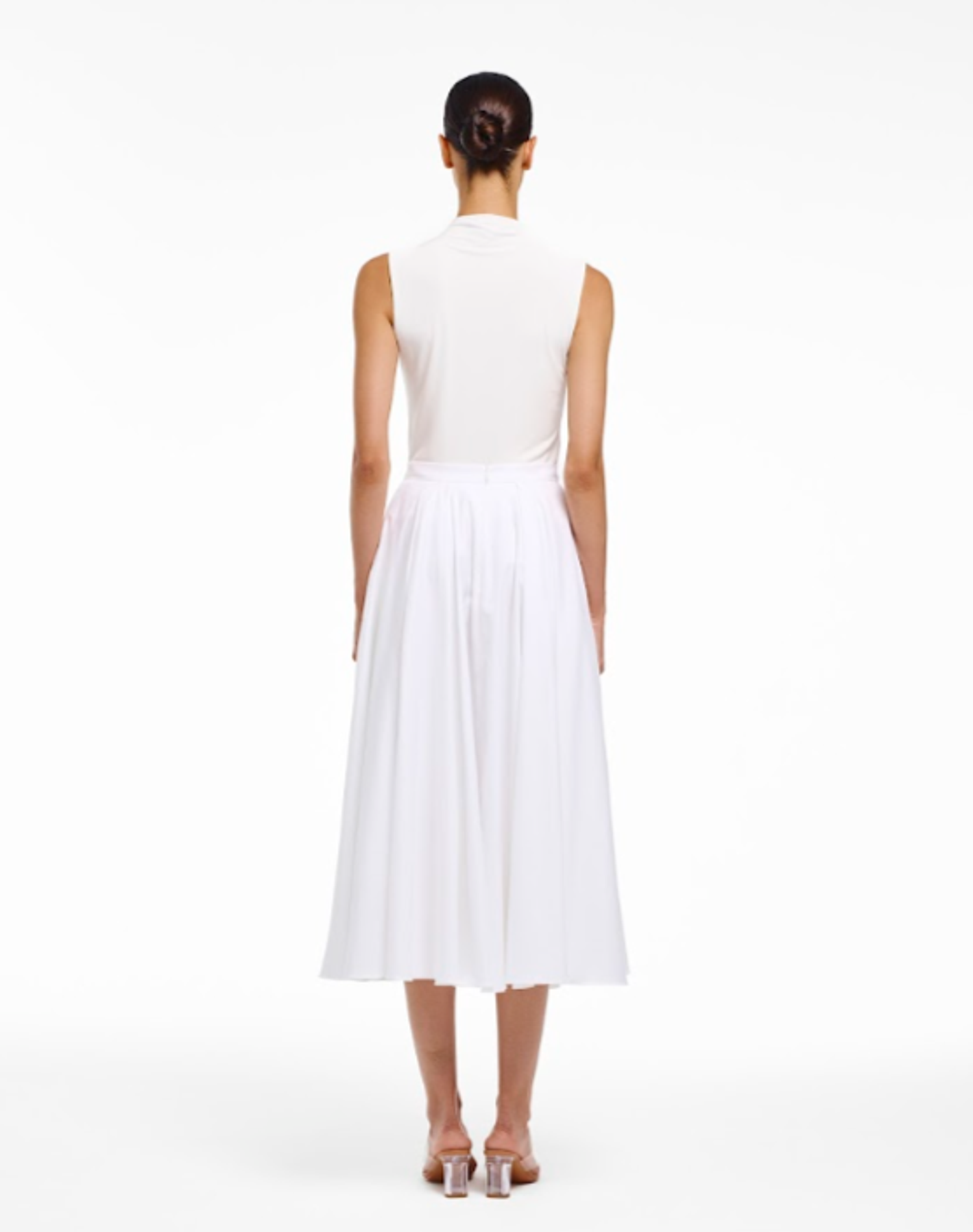 Юбка Neige (Нэж) из хлопка белая