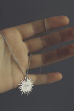 Подвеска Сияй большая родий La Lune