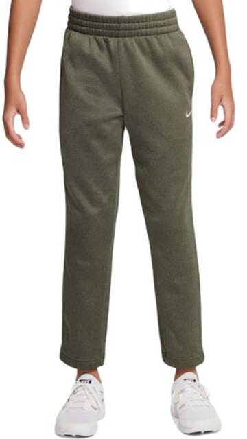 Детские теннисные брюки Nike Kids Therma-FIT Winterized - cargo khaki/white