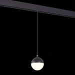 ST358.443.07 Магнитный трековый светильник подвесной Черный LED 1*7W 4000K 520Lm Ra&gt;80 120° IP20 D90 SKYLINE 48