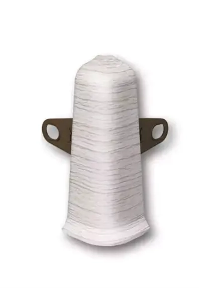 Наружный угол Деконика Д55, ясень серый 253, (1 шт)