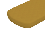 Простынь для кроватки Elegance (горчичный, сатин)