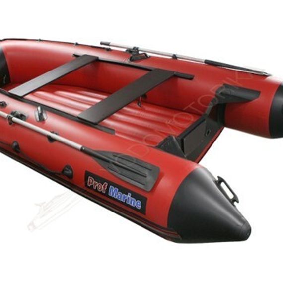 Надувная лодка ProfMarine PM 350 Air (надувное дно, килевая, красная)