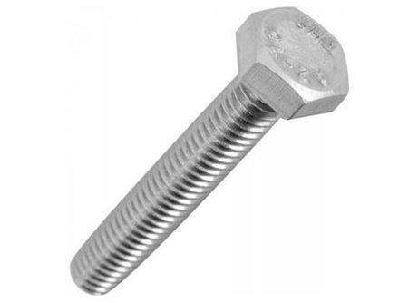 Болт под ключ 10х45 цинк полная резьба DIN933 (30 шт/кг)