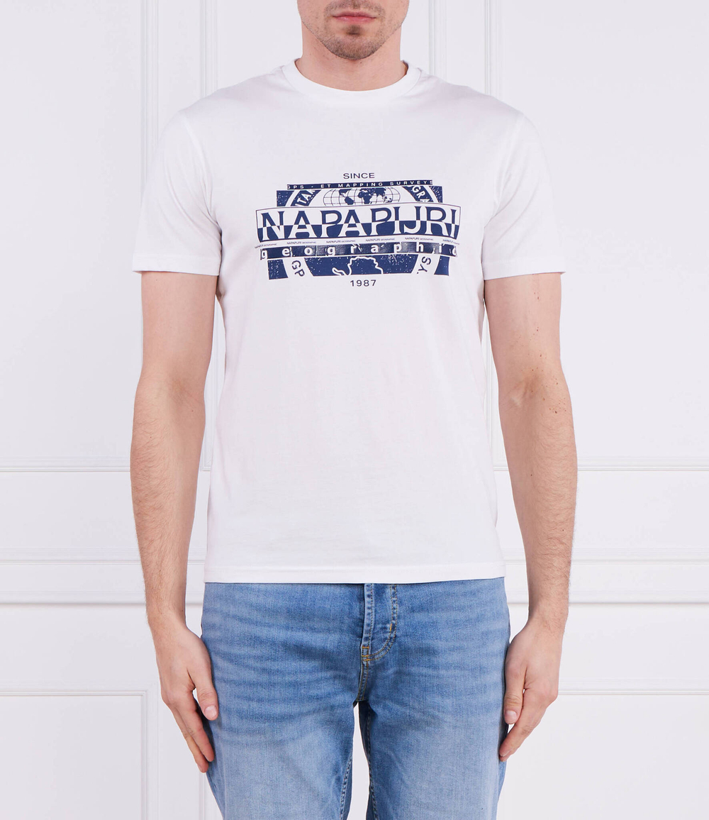 Футболка S-MANTA Napapijri - белый(NP0A4H2C)