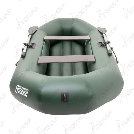 Лодка Тонар Бриз А280 (надувное дно) зеленый