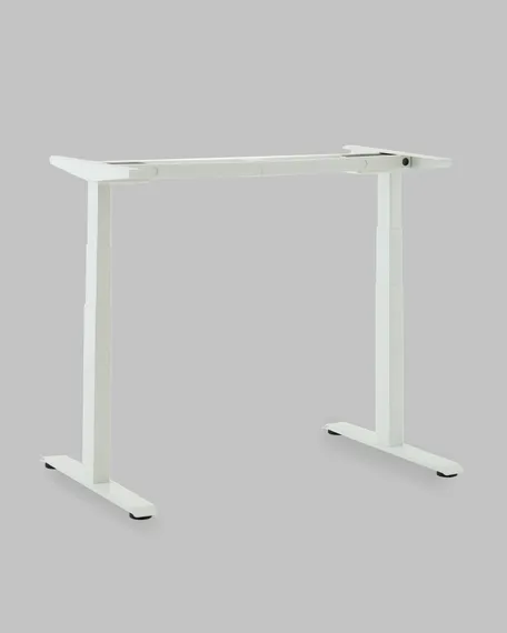Подстолье для стола с электроприводом и регулировкой высоты, 2 мотора, память 4 уровня высоты, белый