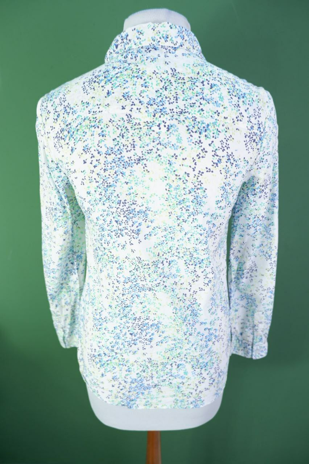 Блузка Sela хлопковая с принтом 42 размер