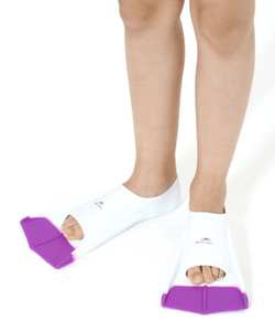 Ласты тренировочные Pooljet White/Purple, XS