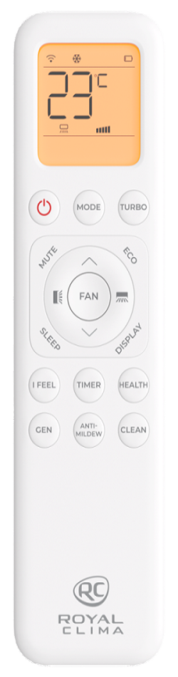 Инверторная сплит-система серии GLORIA INVERTER UPGRADE RCI-GL35HN (комплект)