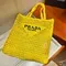 Женская сумка-тоут PRADA RAFFIA