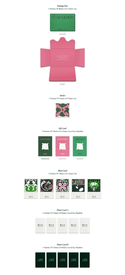 Альбом TXT - THE NAME CHAPTER : TEMPTATION (WEVERSE ALBUMS Ver.)