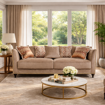 Диван "Этро Паддингтон" трехместный с раскладным механизмом