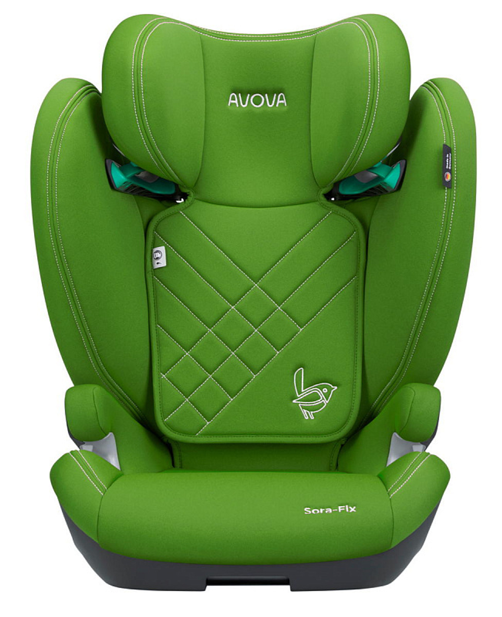 Автокресло Avova Sora Fix (15-36 кг, 100-150 см) Cactus Green