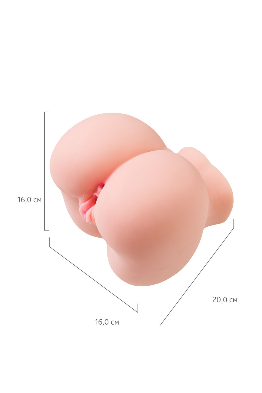 Реалистичный мастурбатор Giovanna (Цвет: телесный)