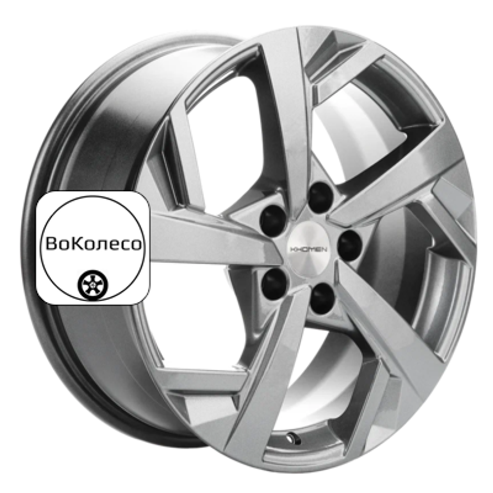 7x17/5x110 ET46 D63,3 KHW1712 (Changan CS35/CS35 Pro) Gray Khomen Wheels