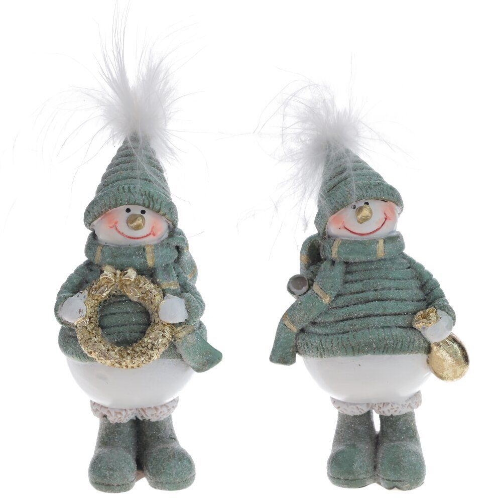 GAEM Фигурка декоративная "Снеговик", L6 W5 H10 см, 2в.