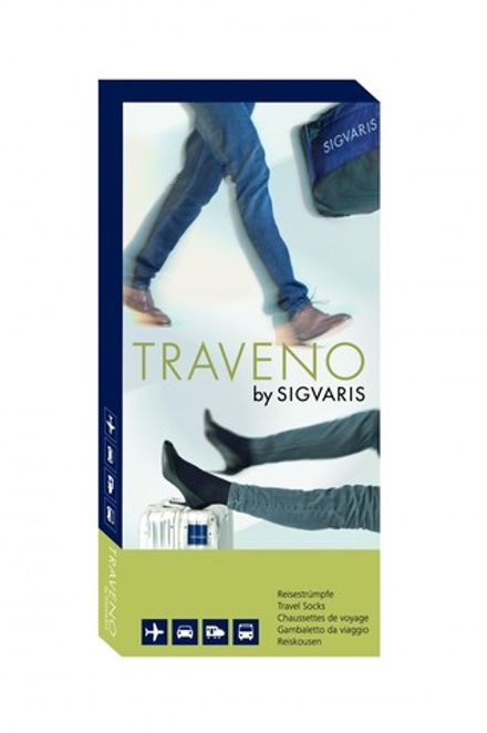 Гольфы для самолета Sigvaris Traveno, закрытый мысок