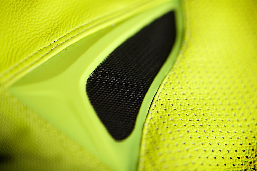 Мотокуртка - ICON SANCTUARY (кожа, желтая)