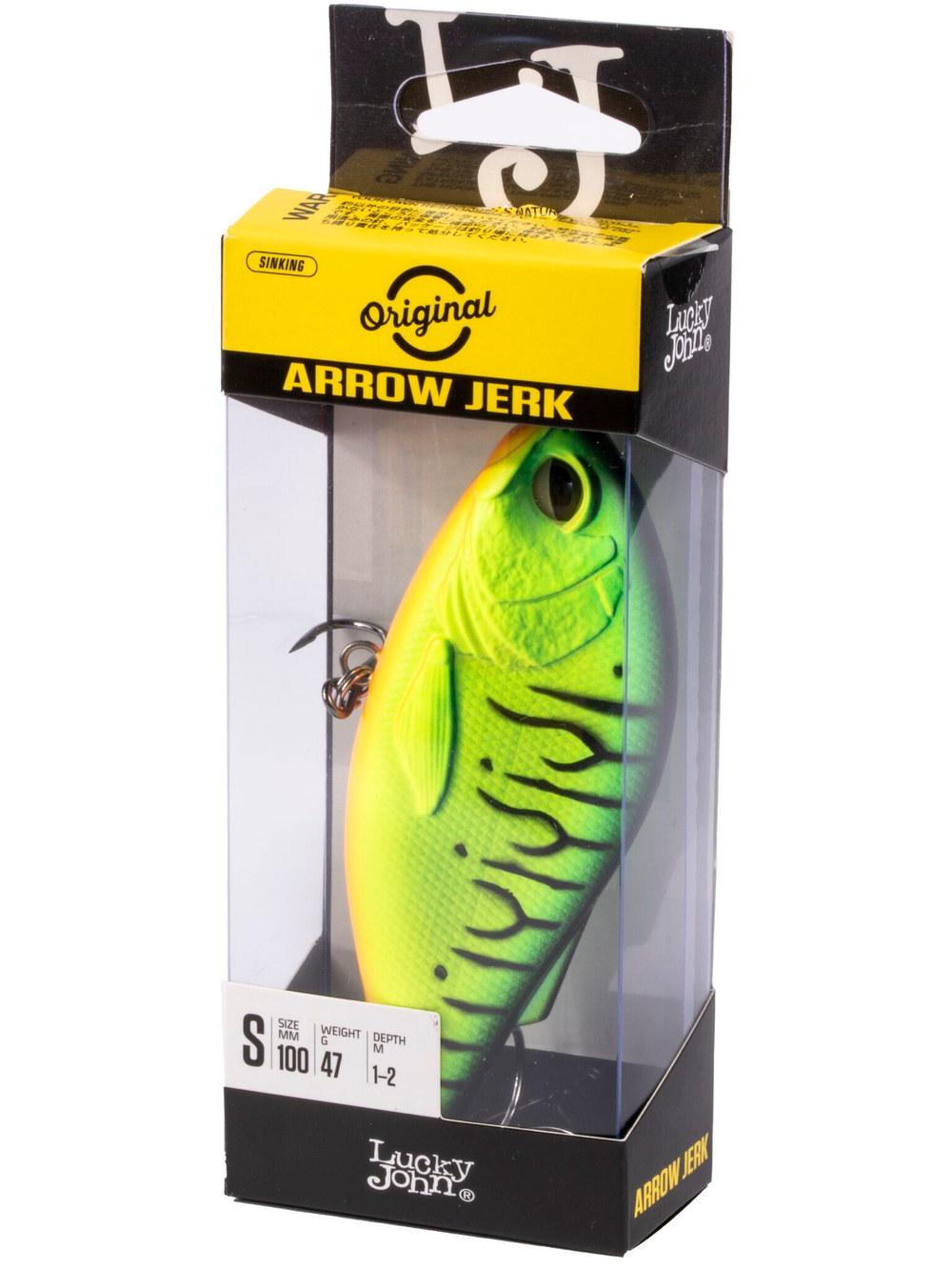 Воблер тонущий LJ ORIGINAL ARROW JERK 10 см, цвет 008