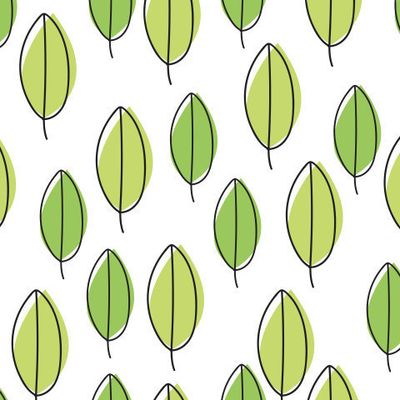 Абстрактные зеленые листья