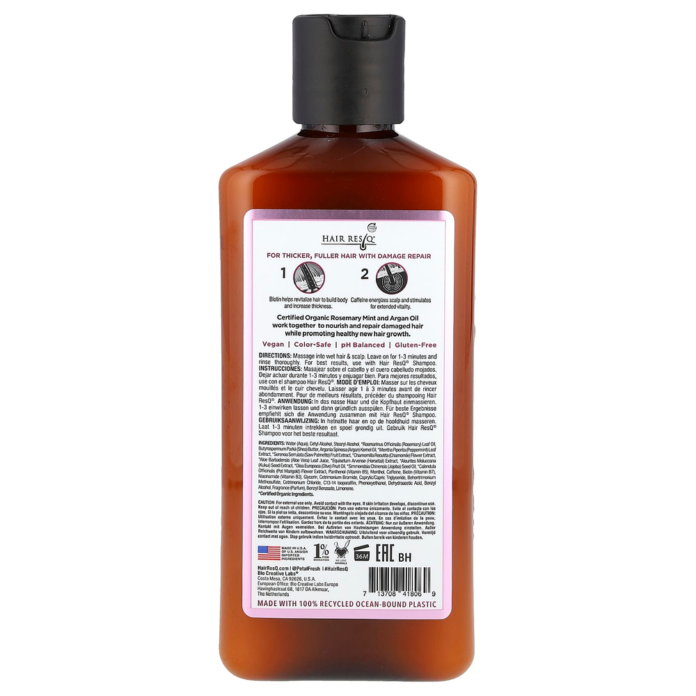 Petal Fresh, Hair ResQ®, утолщение, невесомый кондиционер, 355 мл (12 жидк. унц.)