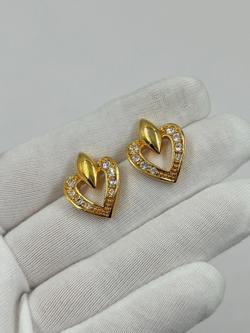 Серьги Сердечки Avon