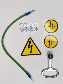 Щит распределительный навесной уличный с монтажной панелью ЩМП - 06 IP65 500х400х170 металлический