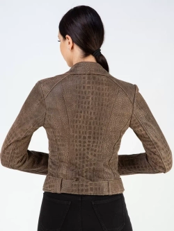 Куртка кожаная натуральная косуха