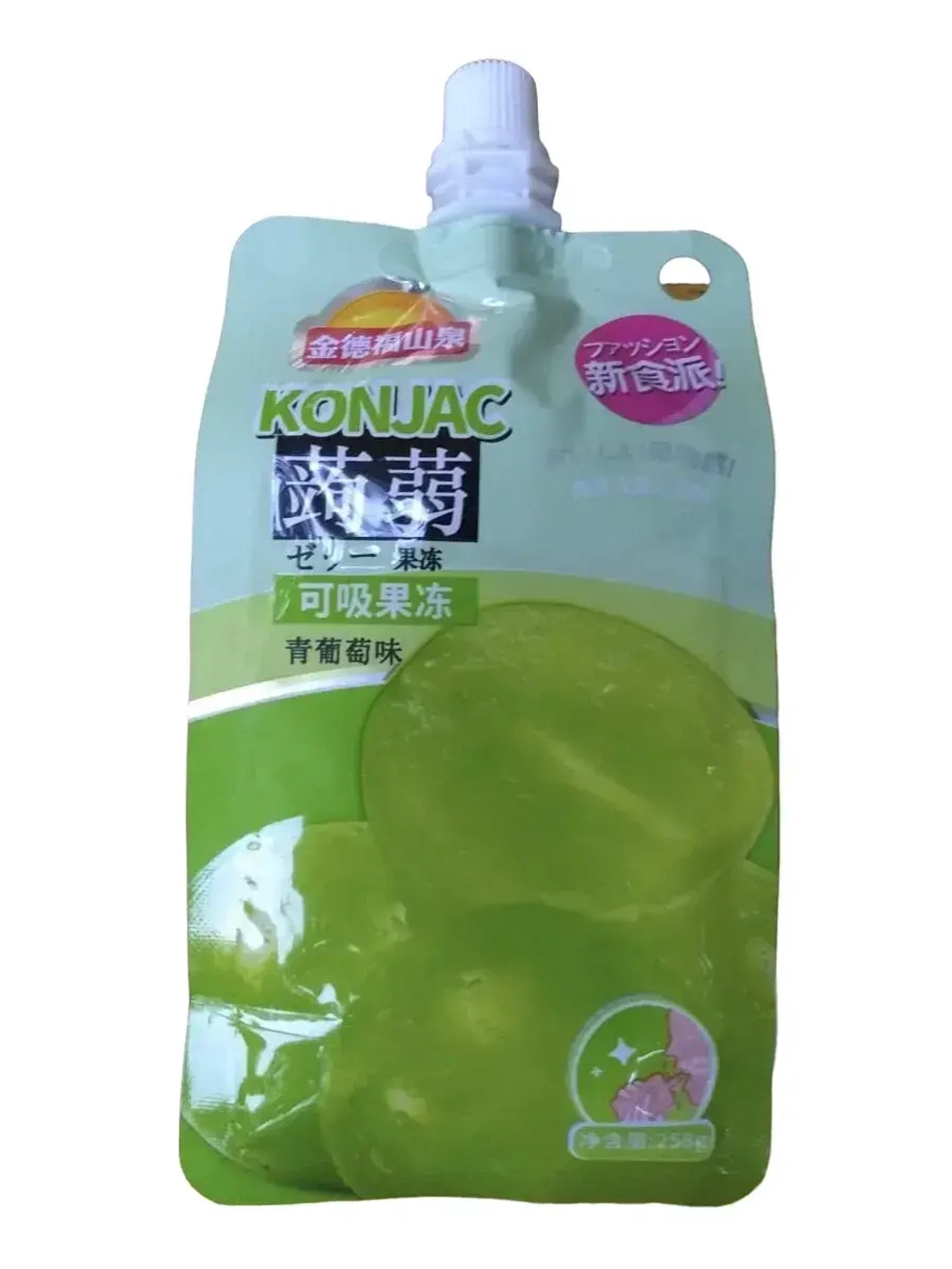 Желе питьевое Konjak со вкусом Винограда 258 г