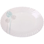 Блюдо сервировочное «Одуванчики» 34*26см стеклокерамика