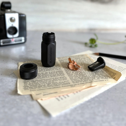 Набор из 4 карандашей и точилки Blackwing x Moleskine (EWBKWKIT1) в черной подарочной коробке