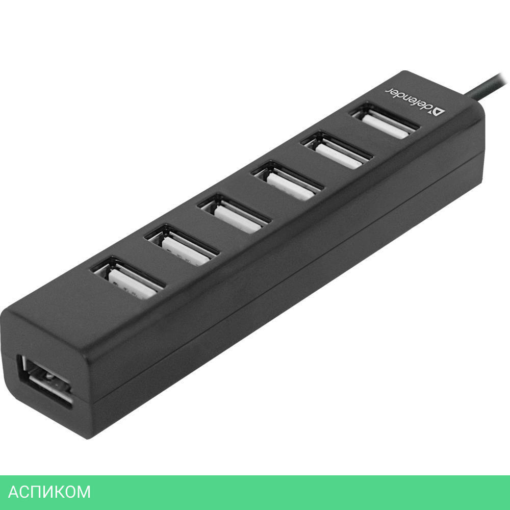 USB-хаб Defender Quadro Swift USB2.0 83203