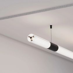 Профиль ROUND-D36-360-2500 ANOD BLACK (Arlight, Алюминий) 050250