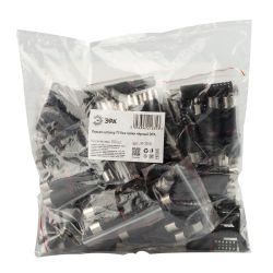 Разъем ЭРА R-TV05 штекер TV без пайки цвет чёрный упаковка 100 шт