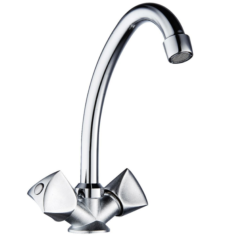 Смеситель для кухни, РМС, с кран-буксой, хром, SL119-271