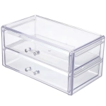 Органайзер для хранения «ФАНТЭНЕГРО», прозрачный, 2 отделения, 18,7*10*9см (коробка)