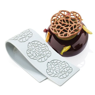 Силиконовый коврик для декора "Листья" LFM-149