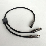 DAXX Y390 Разветвитель 2XLRмама-1XLRпапа кабель из посеребренной монокристаллической меди. High Grade D=9mm