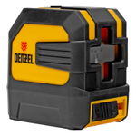 Лазерный уровень LX 02 Red, 20 м, 635 нм, резьба 1/4" Denzel