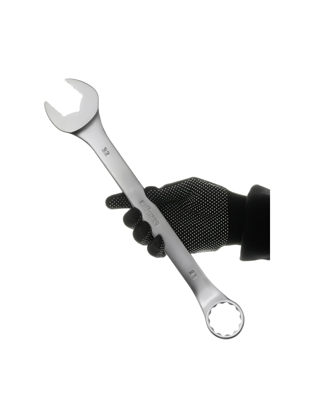 Комбинированный ключ Inforce 32мм, Сталь Cr-V, профессиональный, 06-05-29