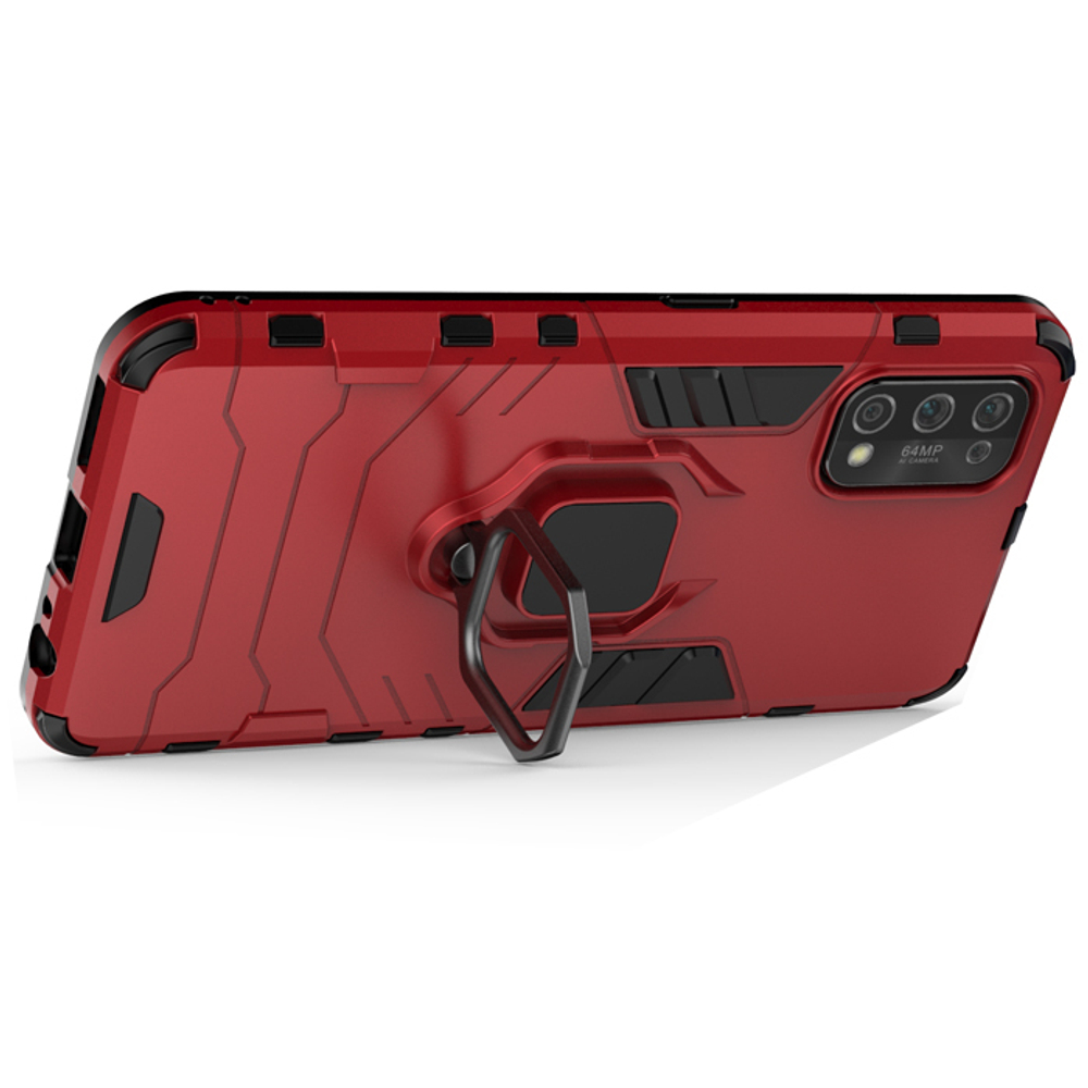 Противоударный чехол с кольцом Panther Case для Realme 7 Pro