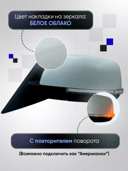 Зеркала ваз 2110-2112 2170-2171 Механика Без обогрева