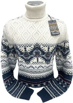 p-p 56-60. Pulltonic из шерсти и кашемира "Снег". BATAL