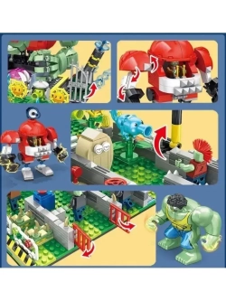 Конструктор Растения против Зомби Армагеддон 2284 дет 90127