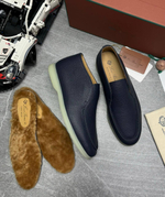 Высокие лоферы Loro Piana