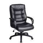 Кресло офисное BRABIX "Supreme EX-503", экокожа, черное, 530873